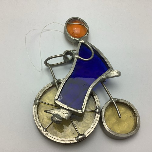 Vintage handmade stained glass - vintage,