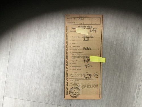 Sun 98cc 1950 - sun,