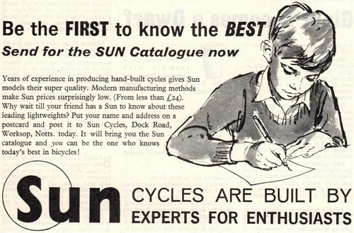 Vintage sun cycles - vintage, advert